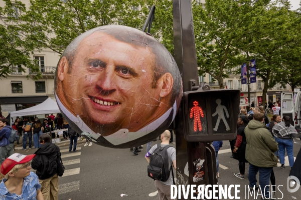 Manifestation premier mai à Paris
