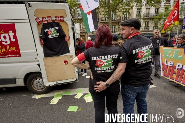Manifestation premier mai à Paris