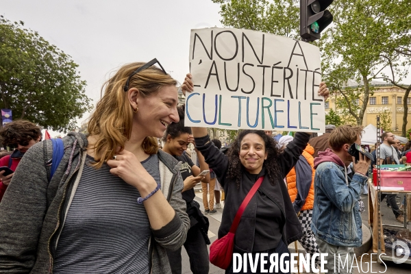 Manifestation premier mai à Paris