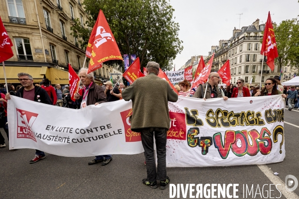 Manifestation premier mai à Paris