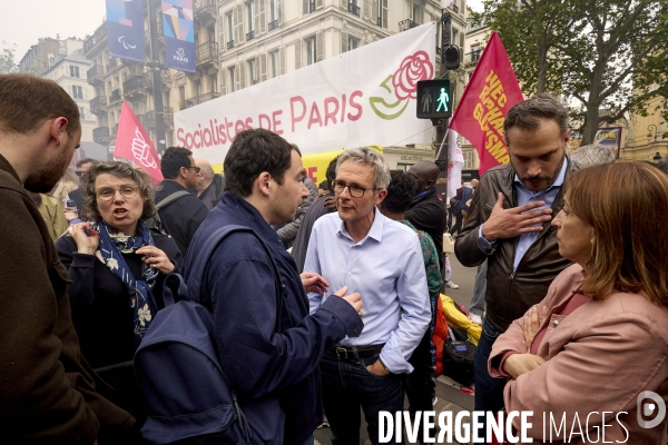 Manifestation premier mai à Paris