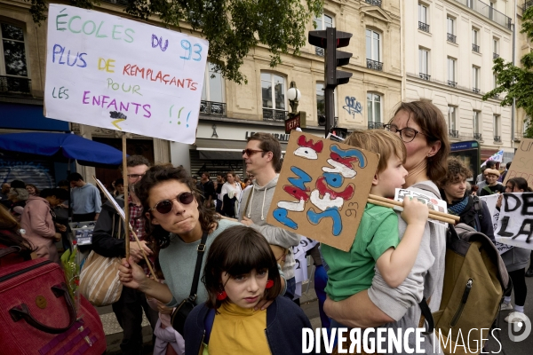 Manifestation premier mai à Paris