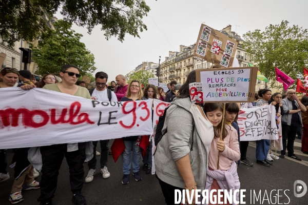 Manifestation premier mai à Paris
