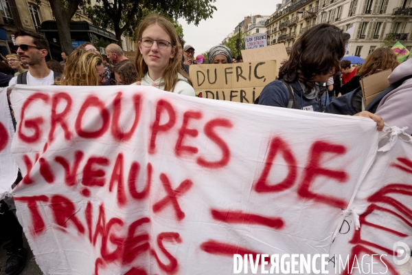 Manifestation premier mai à Paris