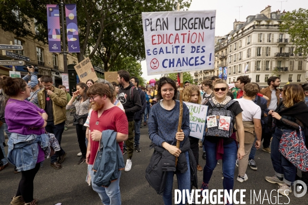 Manifestation premier mai à Paris