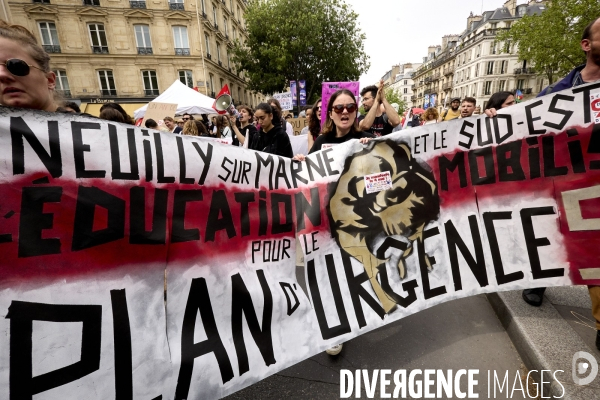Manifestation premier mai à Paris