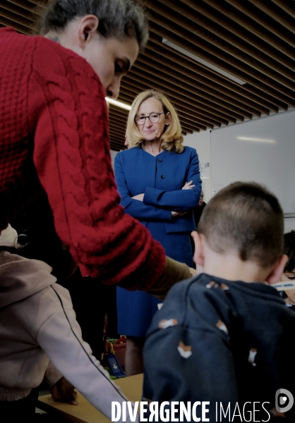 Déplacement de Nicole BELLOUBET à l’école maternelle La Saïda 