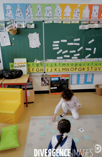 Déplacement de Nicole BELLOUBET à l’école maternelle La Saïda