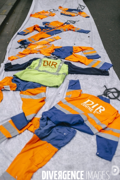 Manifestation contre les morts au travail