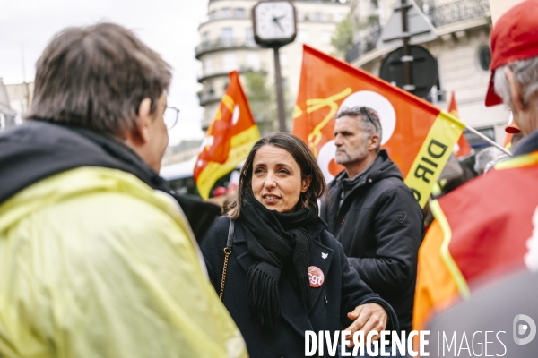 Manifestation contre les morts au travail