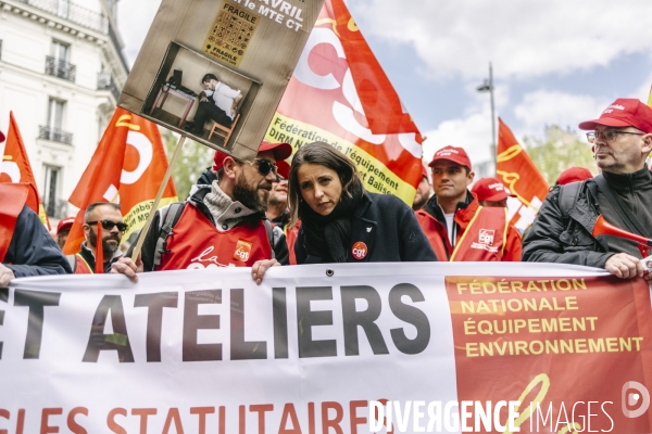 Manifestation contre les morts au travail