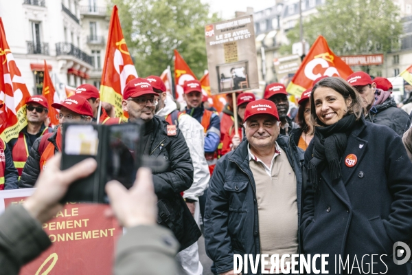 Manifestation contre les morts au travail