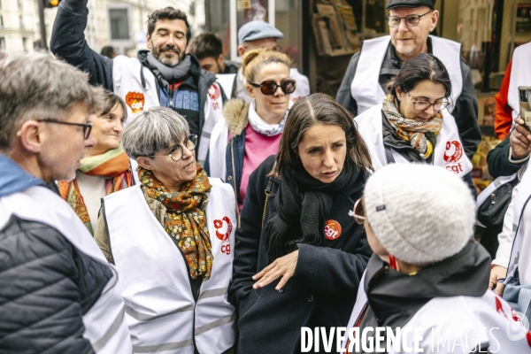 Manifestation contre les morts au travail