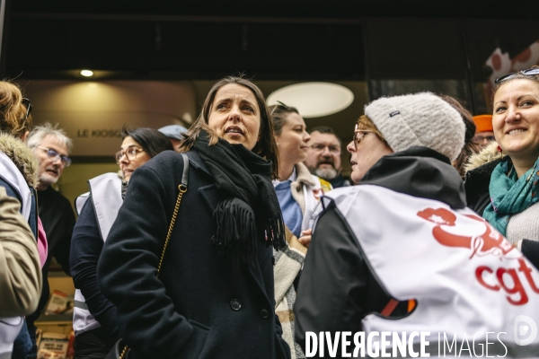 Manifestation contre les morts au travail