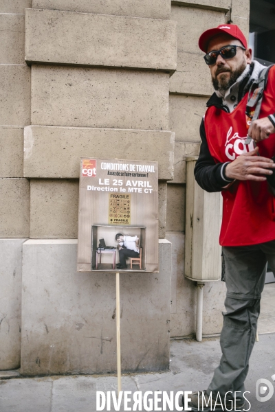 Manifestation contre les morts au travail