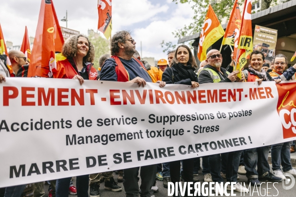 Manifestation contre les morts au travail
