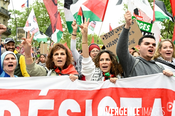Manifestation du 1 er mai 2024, à Paris