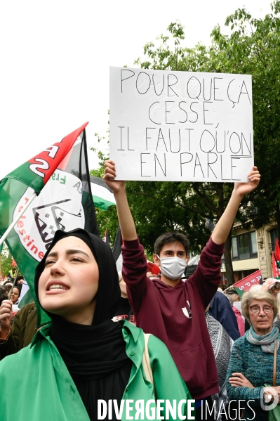 Manifestation du 1 er mai 2024, à Paris