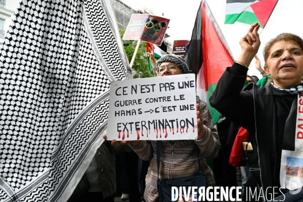 Manifestation du 1 er mai 2024, à Paris