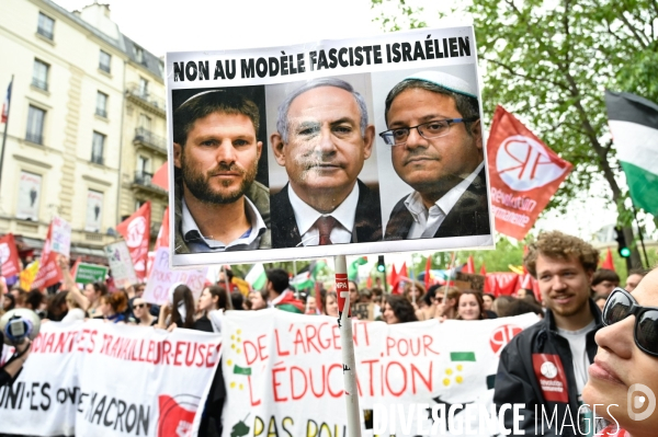 Manifestation du 1 er mai 2024, à Paris