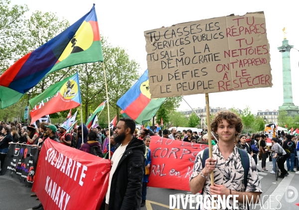 Manifestation du 1 er mai 2024, à Paris
