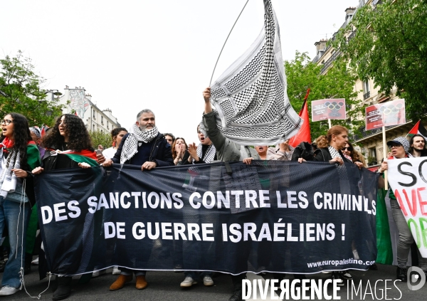 Manifestation du 1 er mai 2024, à Paris
