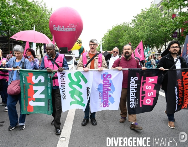 Manifestation du 1 er mai 2024, à Paris