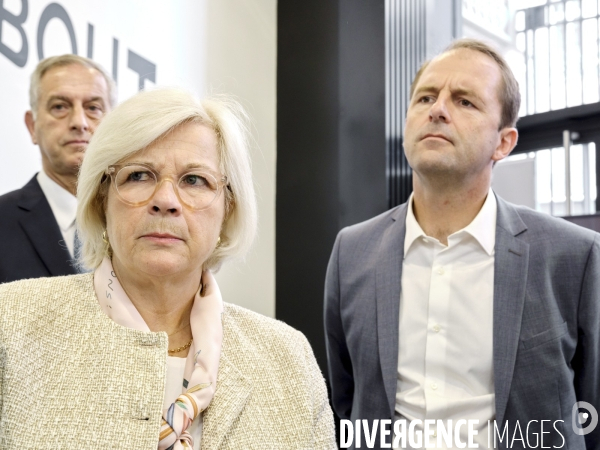 Catherine VAUTRIN , ministre du Travail,  et  Thibaut Guilluy à Station Debout