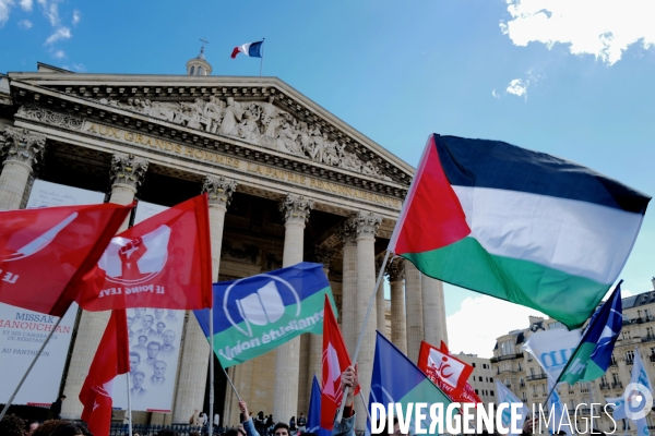 Mobilisation propalestinienne des étudiants