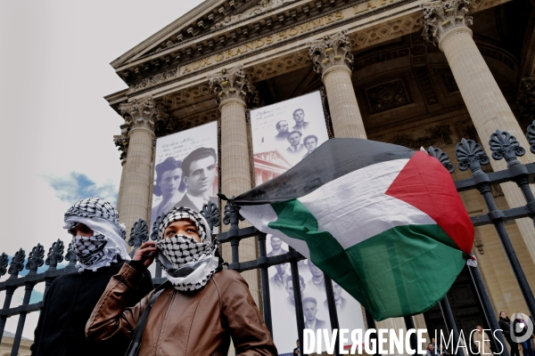 Mobilisation propalestinienne des étudiants