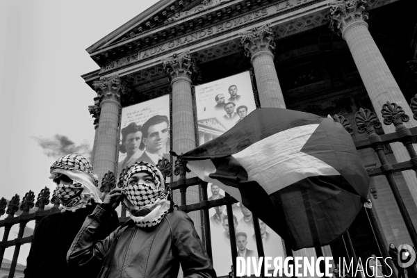 Mobilisation propalestinienne des étudiants