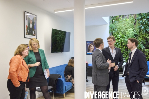 Conference presse projet Europe de Valerie Hayer Renaissance