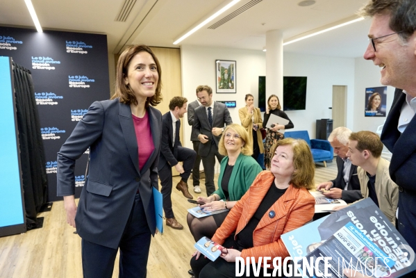 Conference presse projet Europe de Valerie Hayer Renaissance