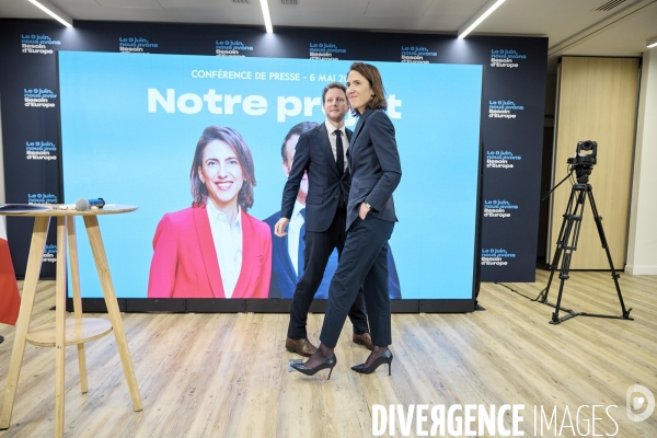 Conference presse projet Europe de Valerie Hayer Renaissance