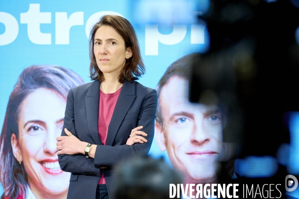 Conference presse projet Europe de Valerie Hayer Renaissance