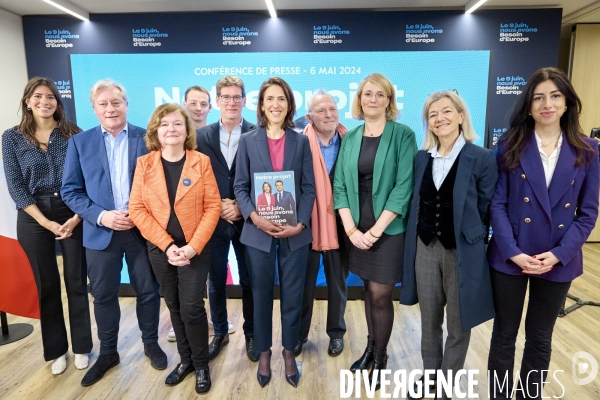 Conference presse projet Europe de Valerie Hayer Renaissance