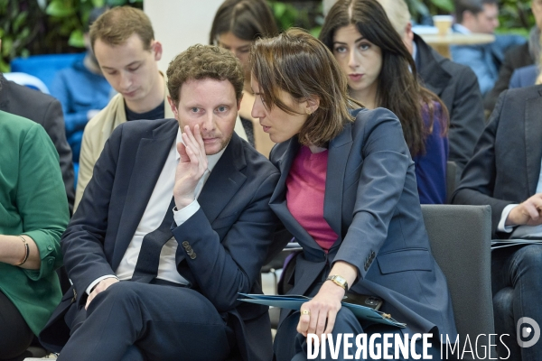 Conference presse projet Europe de Valerie Hayer Renaissance
