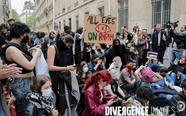 Sciences Po Paris / Mobilisation propalestinienne