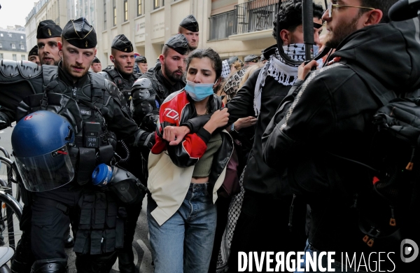 Sciences Po Paris / Mobilisation propalestinienne