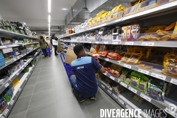 Ouverture du magasin action paris xv