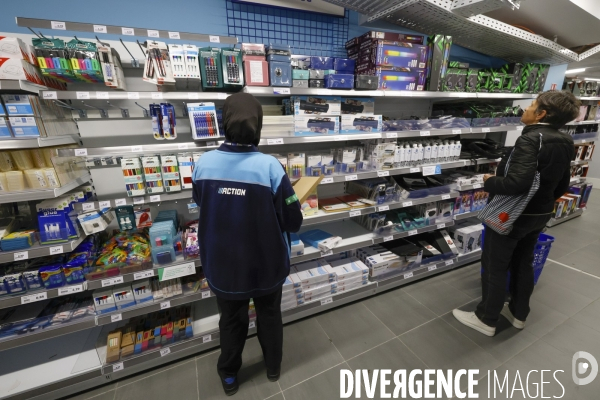 Ouverture du magasin action paris xv
