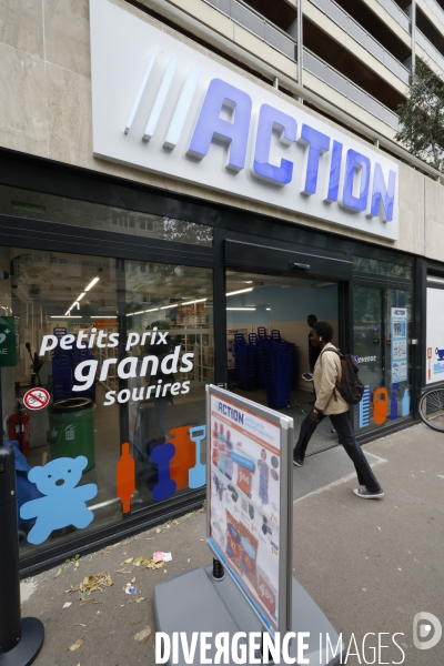 Ouverture du magasin action paris xv