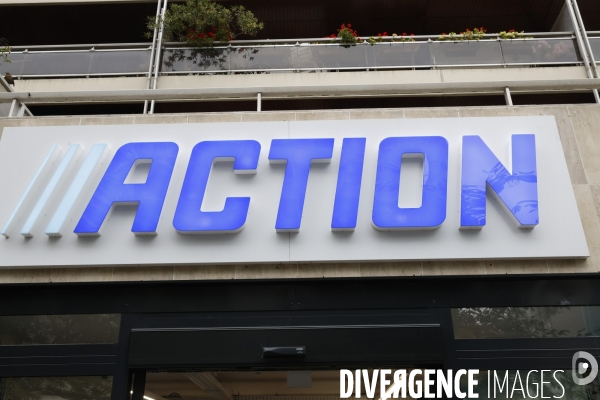Ouverture du magasin action paris xv