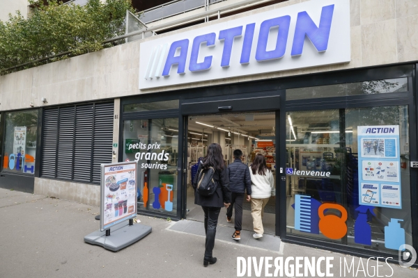 Ouverture du magasin action paris xv