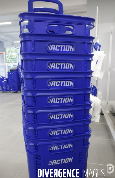 Ouverture du magasin action paris xv