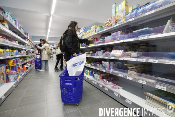 Ouverture du magasin action paris xv