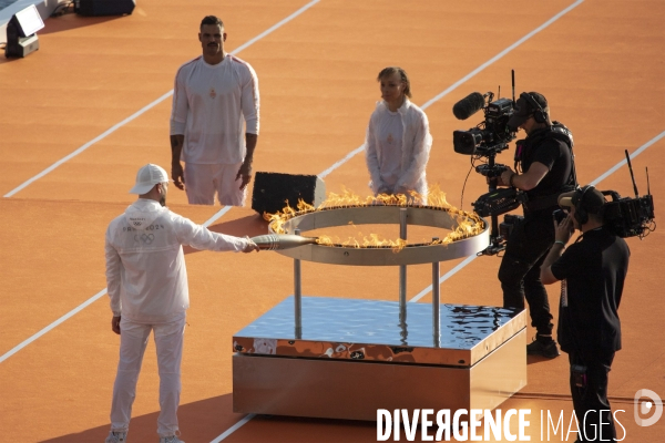 Flamme Olympique à Marseille