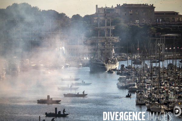 Flamme Olympique à Marseille