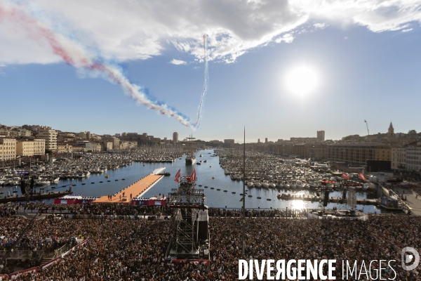 Flamme Olympique à Marseille