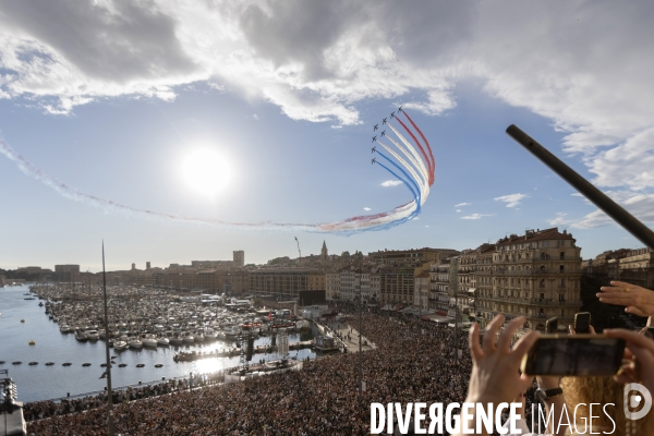 Flamme Olympique à Marseille